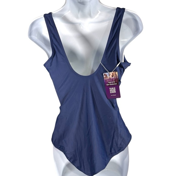 Heyshape Elegant Blue Women's Swimsuit one Piece Size Large - Picture 4 of 5